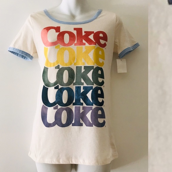 COKE NWT Retro Coca-Cola TEE SHIRT Size XS - Picture 6 of 7
